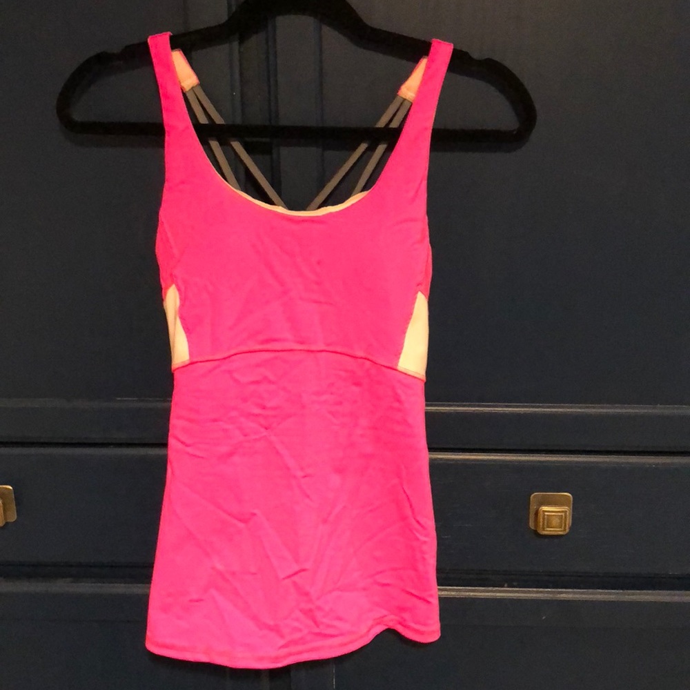 Hot Pink Workout Tank